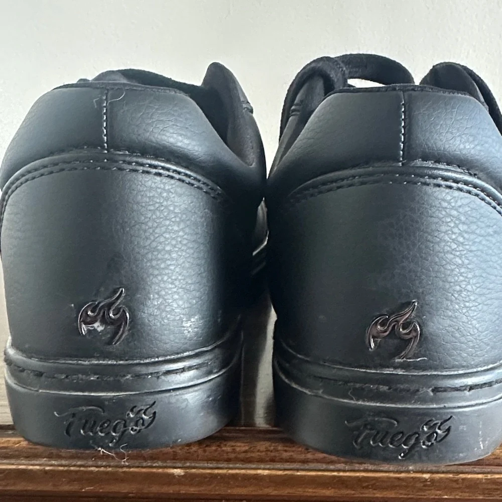 Fuego Black Women's Dance Sneakers - Picture 3 of 3